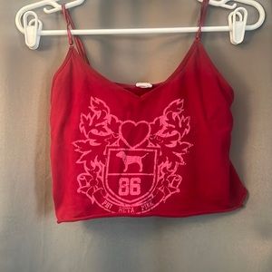PINK Cropped Cami